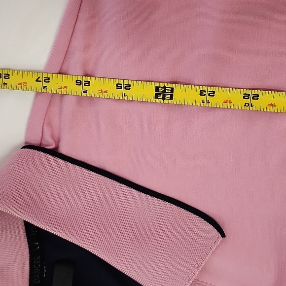 NICK DANGER Women's Pink Pull-Over Polo Shirt Golf Tennis Activewear Medium - Picture 4 of 7